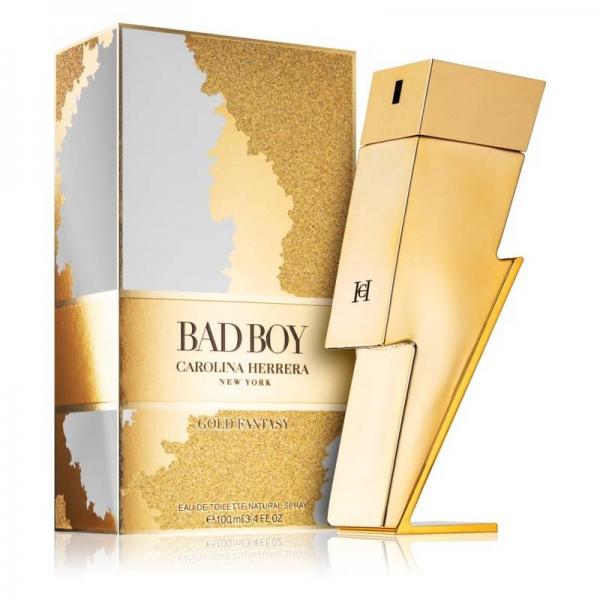 Carolina Herrera Bad Boy Gold Fantasy 3.4 Edt M