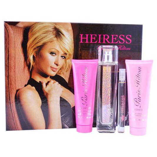 Paris Hilton Set Heiress 4 Pzas 3.4 Edp L